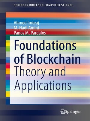 cover image of Foundations of Blockchain